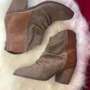 Altar’d State brown booties size 6